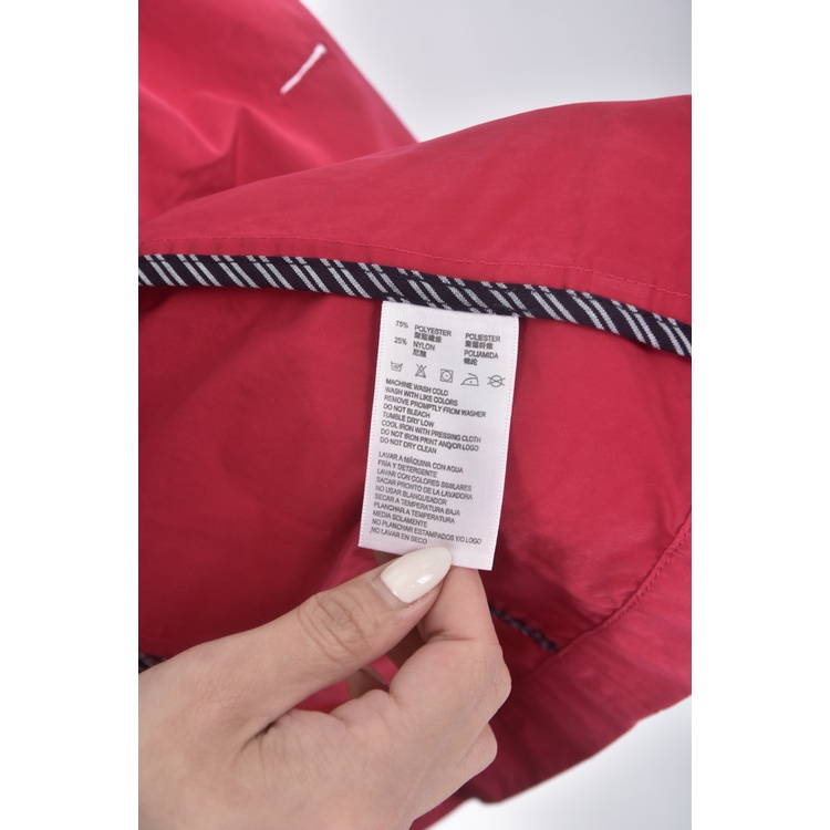 (S) nautica質感桃粉色綁帶外套二手衣, , large