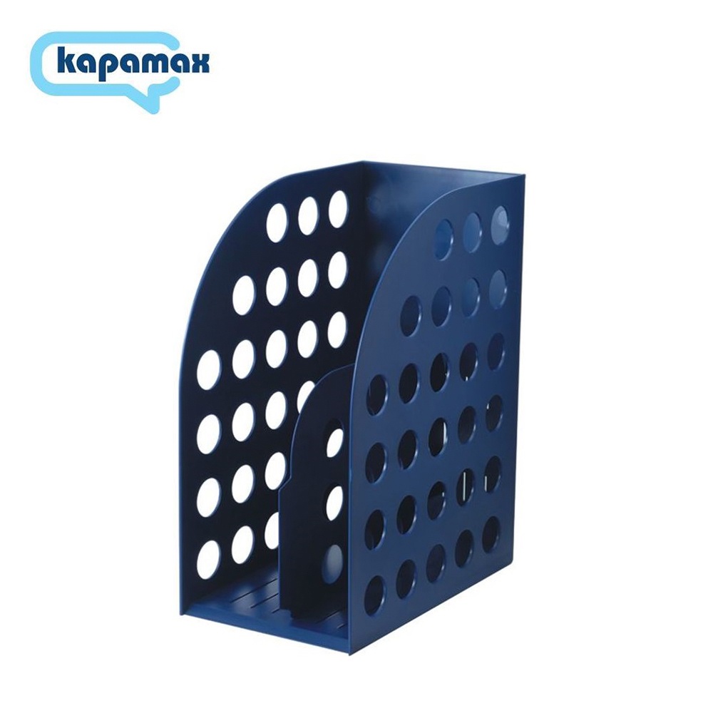 *需預訂【KAPAMAX】大型雜誌箱-附隔板 /書架(36300)海軍藍, , large
