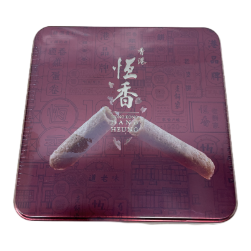 香港恆香老餅家蜂巢造型蛋捲禮盒, , large