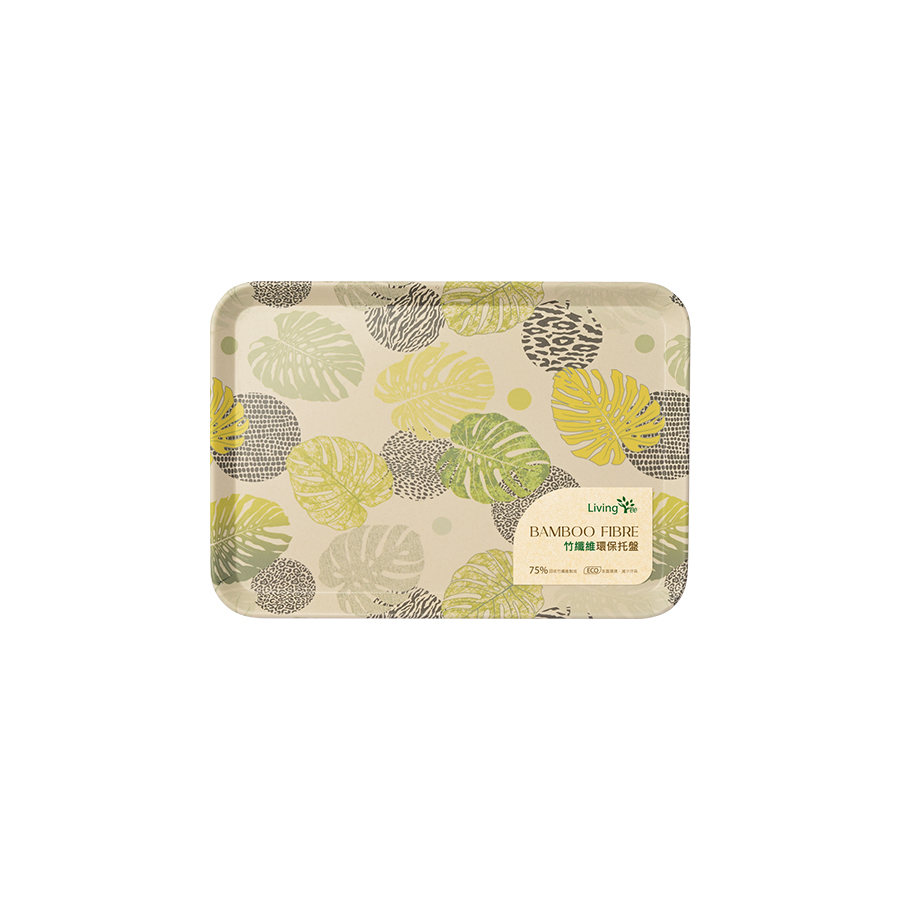 LT Bamboo Fibre Recyle tray/30cm, , large