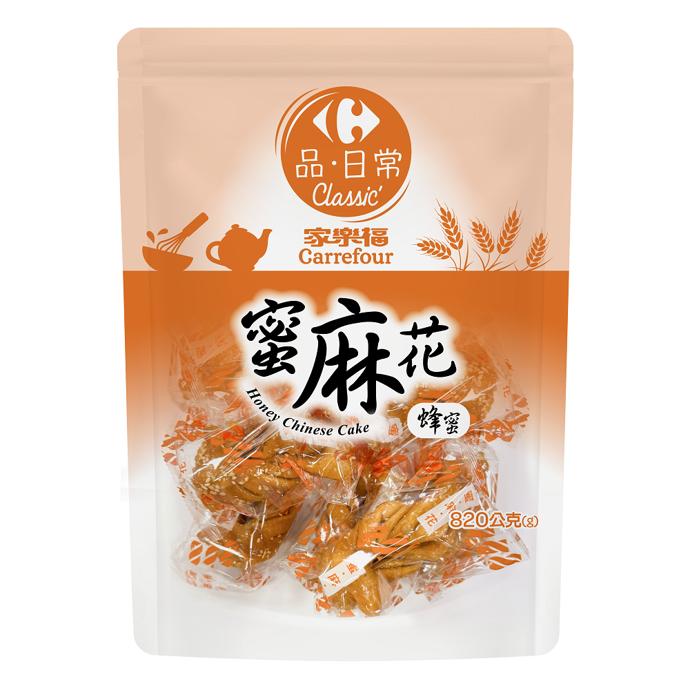 家福蜂蜜蜜麻花820g, , large