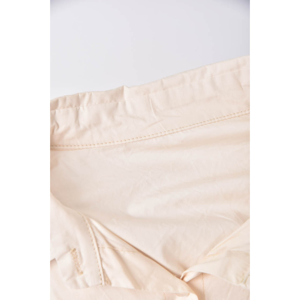 (XL) 排扣杏色長袖上衣二手衣, , large