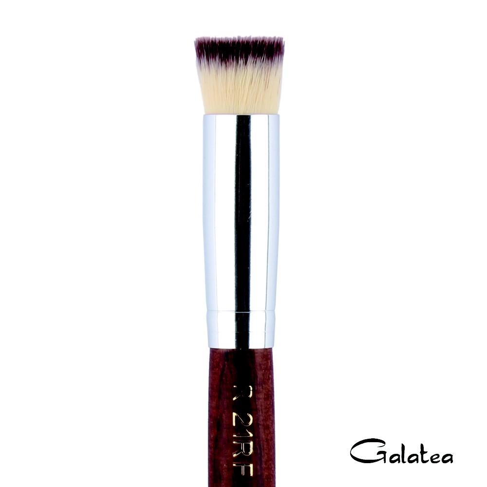 【Galatea葛拉蒂】 紅木系列R21RF三色纖維毛粉底刷 拋光刷, , large