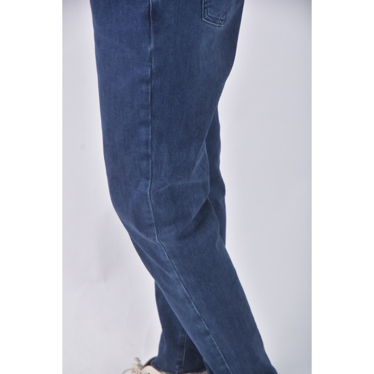 (L) joan丹寧牛仔質感藍色長褲二手衣, , large
