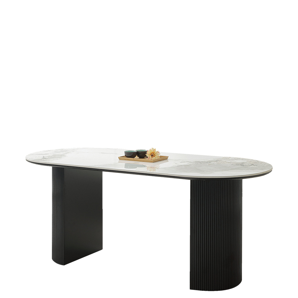 【Hampton 漢汀堡】娜栩6尺岩板餐桌, , large