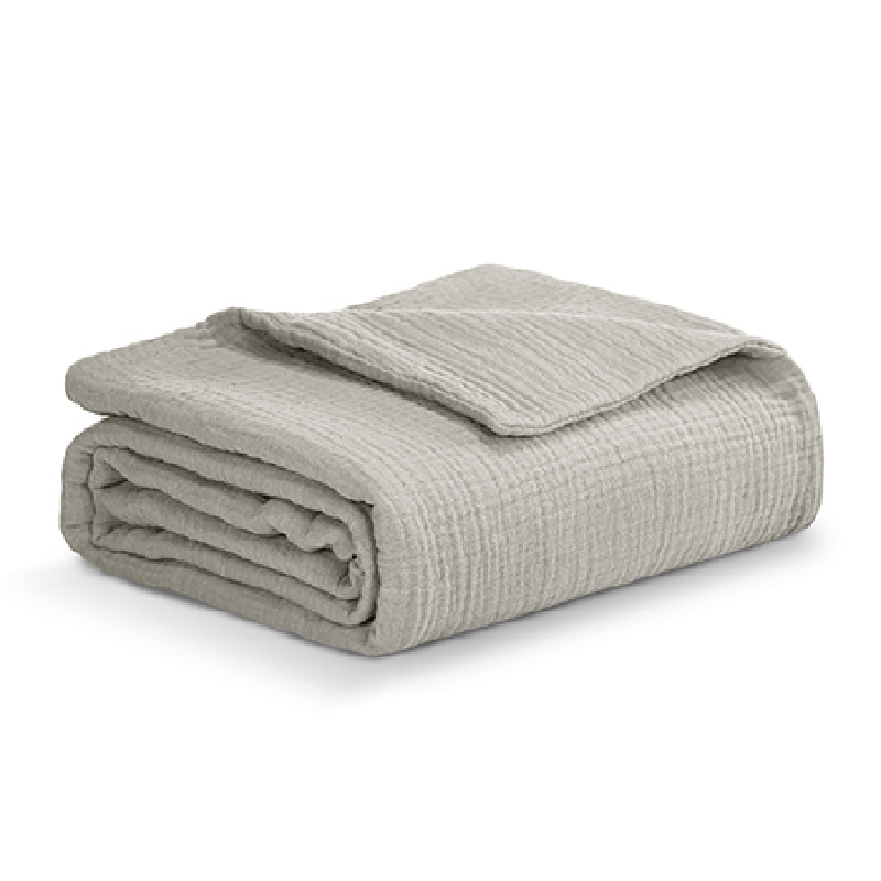 gauze blanket beige