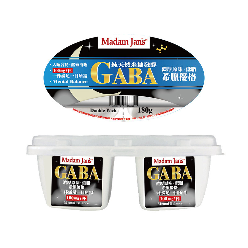 [Madam Jan's] GABA Series - Low-fat Greek Yogurt - 180g