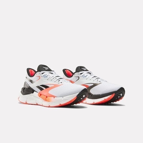 Reebok Float Zig X1 男 透氣 回彈 穩定 運動鞋 慢跑鞋 白橘 [100206637], , large