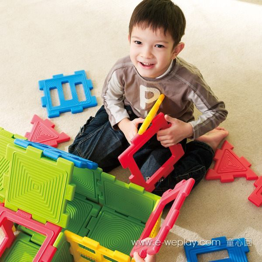 [Yong Quanxin] Weplay Body Potential Development Series [Creative Interaction] Ingenious Building Blocks (Campus Group) ATG-KC3002
