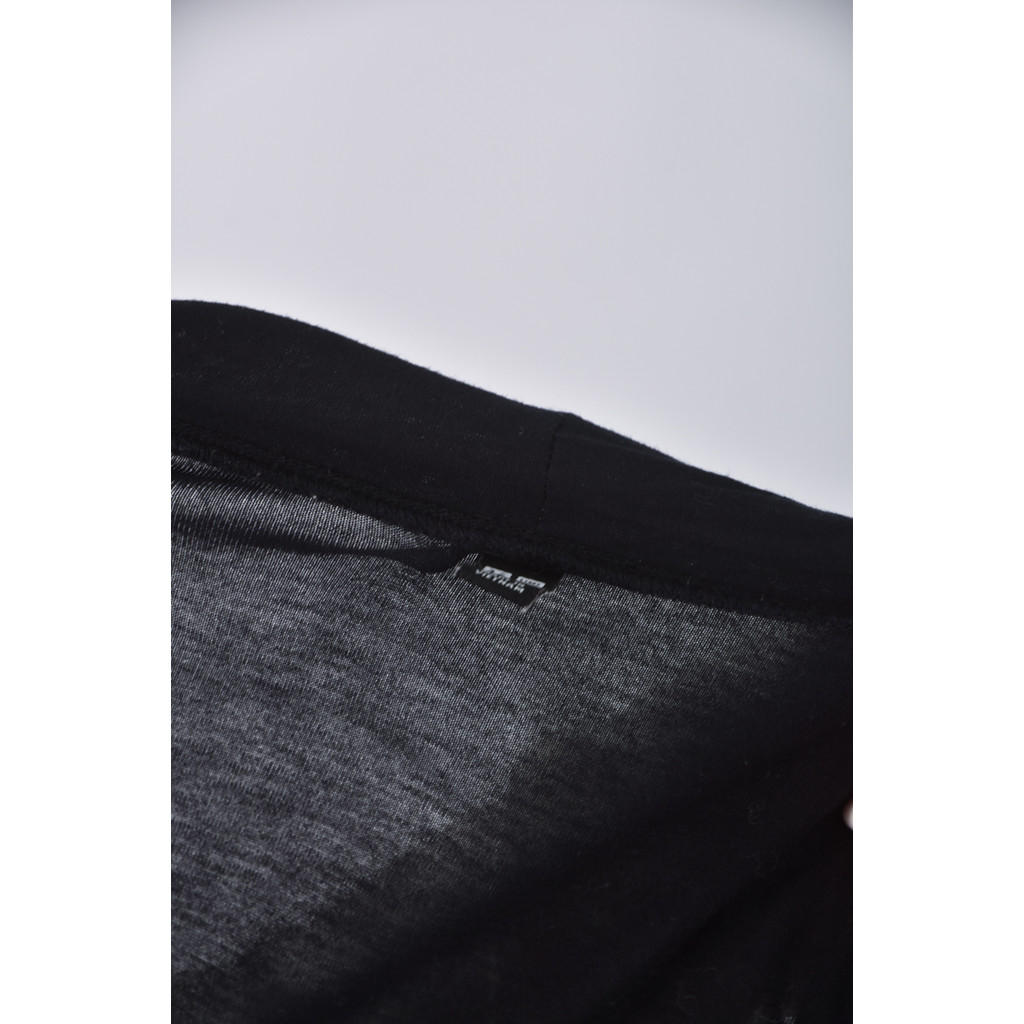 (M) uniqlo黑色罩衫二手衣, , large