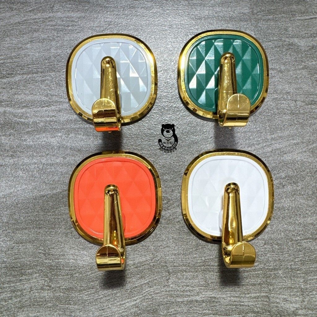 [Beargood sticker] Acrylic Adhesive Hook (Transparent), , large