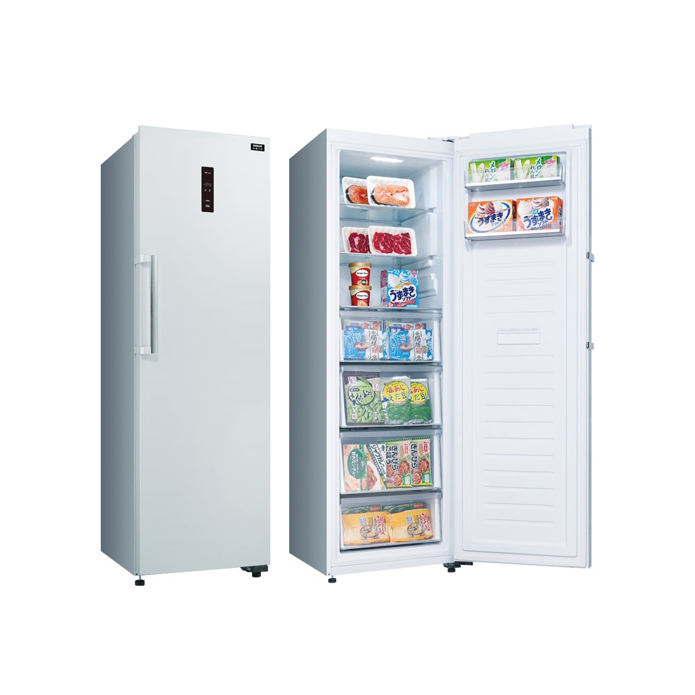 SANLUX Taiwan SANYO 348L Upright Inverter Frost-Free Freezer SCR-V348F, , large