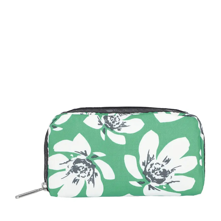 Lesportsac Rectangular Cosmetic 長形化妝包 / 翠綠花園, , large