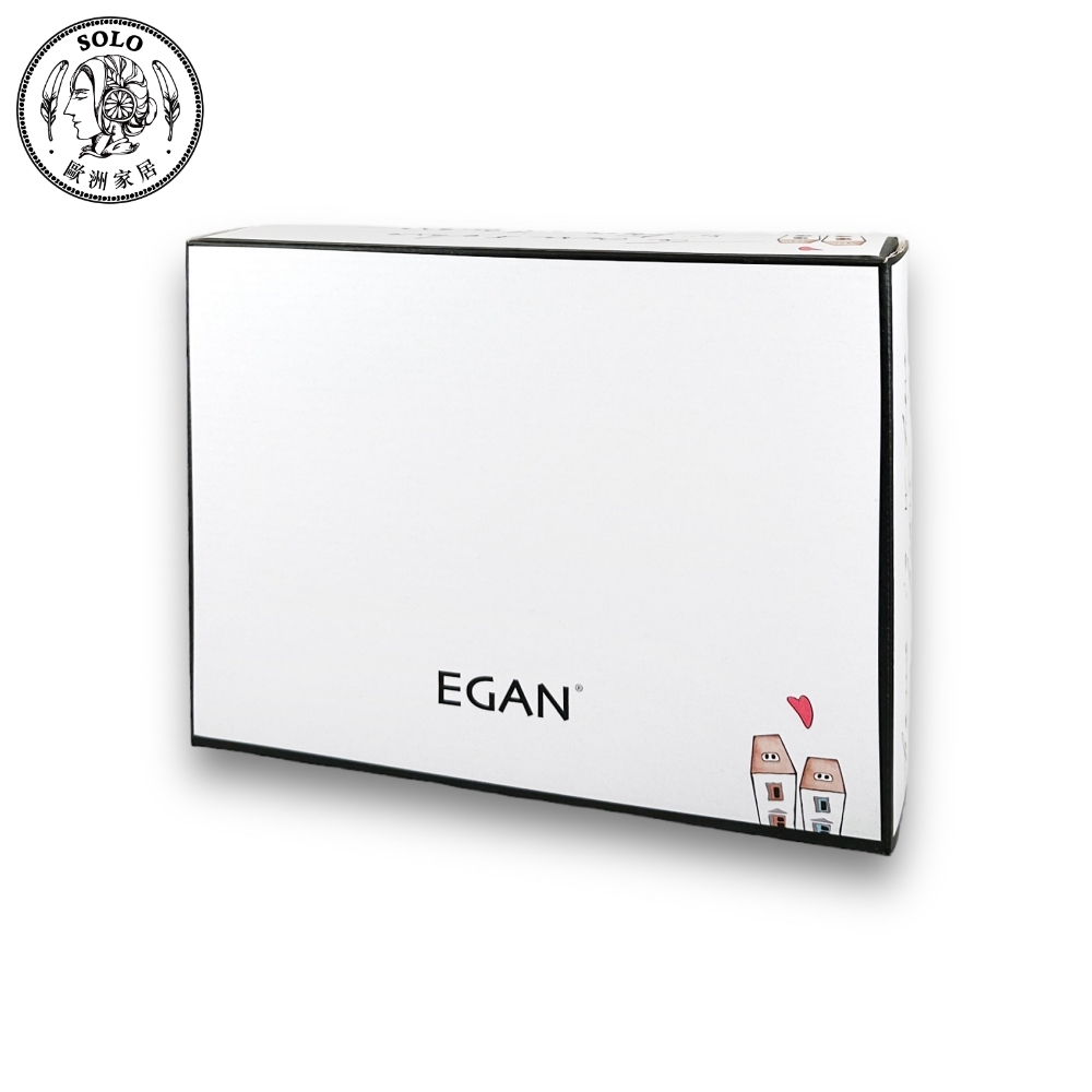 【SOLO歐洲家居】EGAN 義大利陶 咖啡杯2件組 禮盒組 歐式小屋系列 灰黃色 100ml, , large