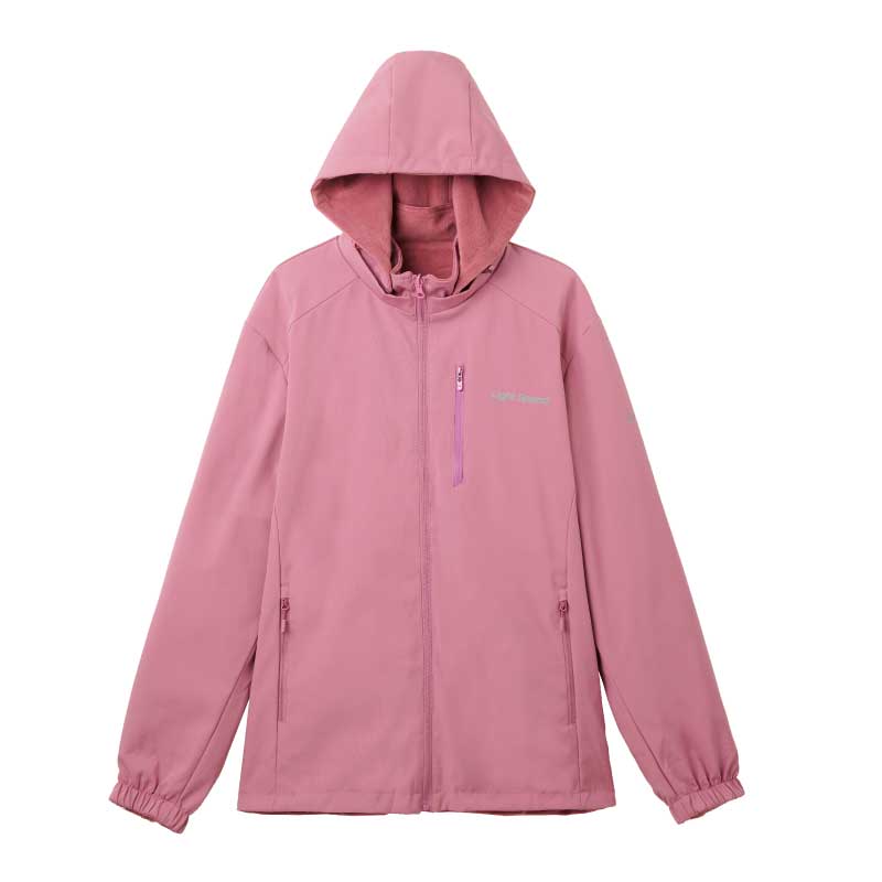 防風防水雙面穿保暖外套-女, , large