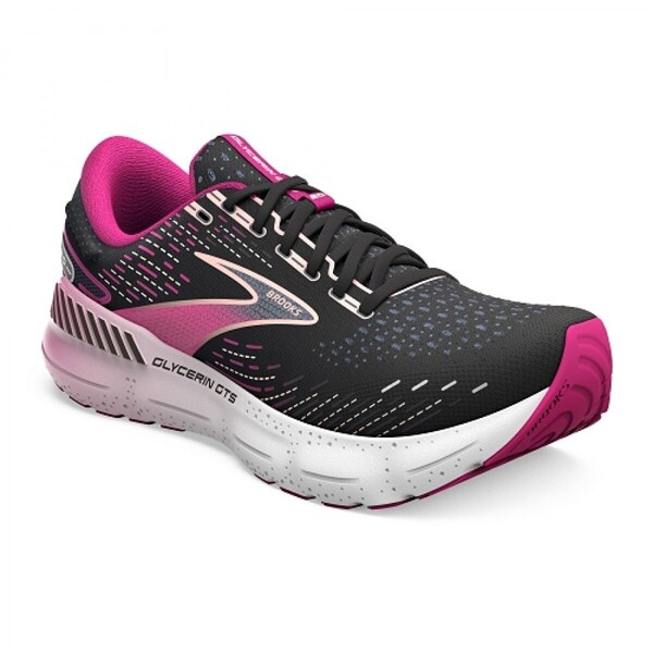 Brooks Glycerin Gts 20 女 慢跑鞋 氮氣中底 甘油 震緩緩衝 支撐 黑 [1203701B094], , large