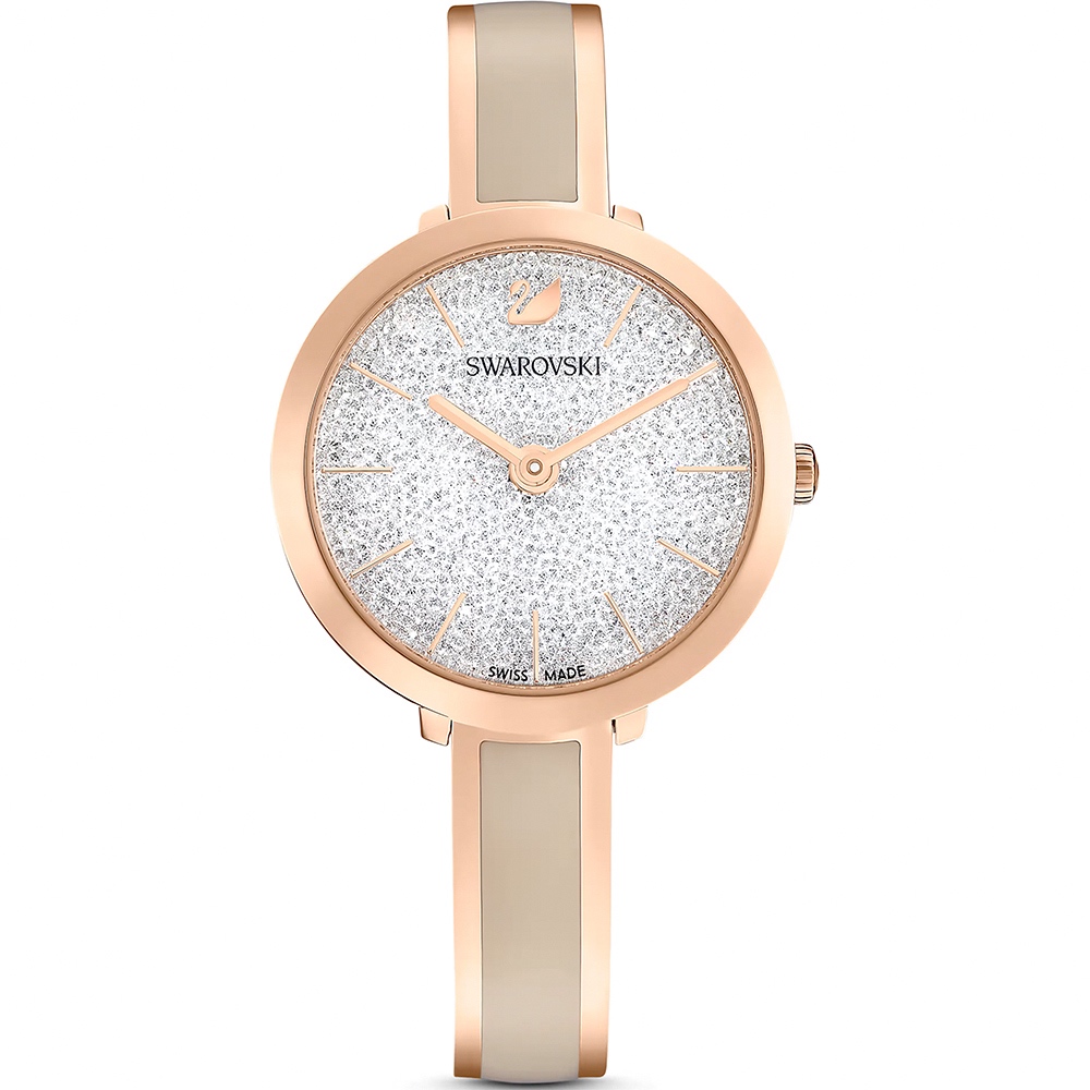 SWAROVSKI 施華洛世奇 Crystalline Delight 璀璨晶鑽女錶 手錶-34mm(5642218), , large