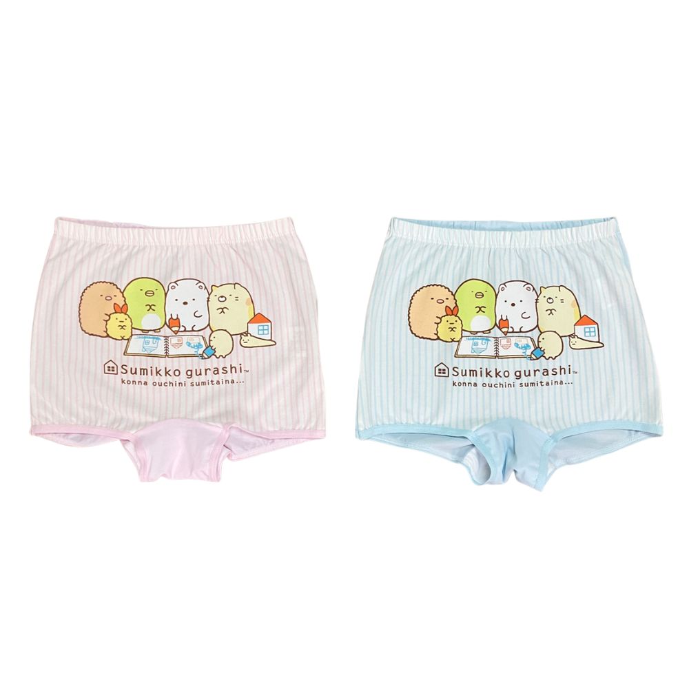 角落小夥伴女童四角褲2入, , large