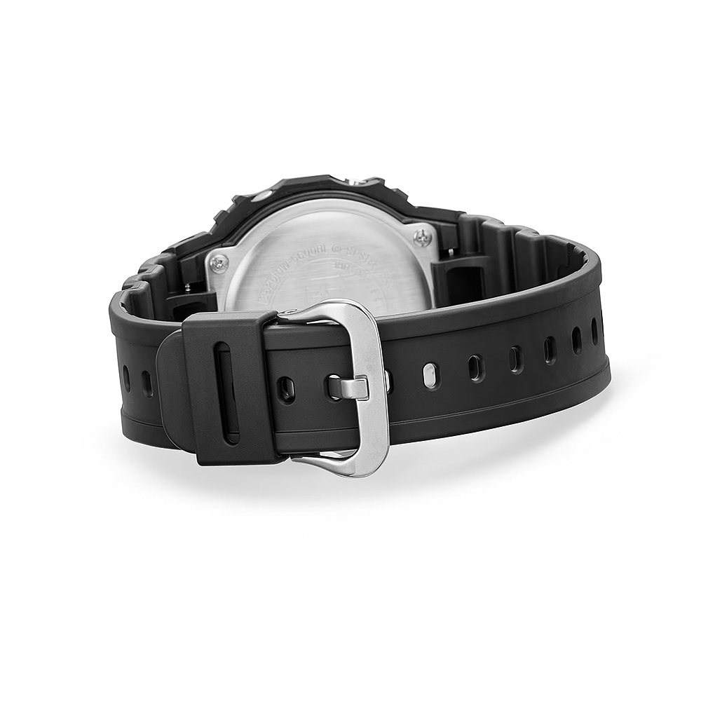 CASIO 卡西歐 G-SHOCK 經典配色方形電子錶 學生錶 DW-5600RL-1, , large