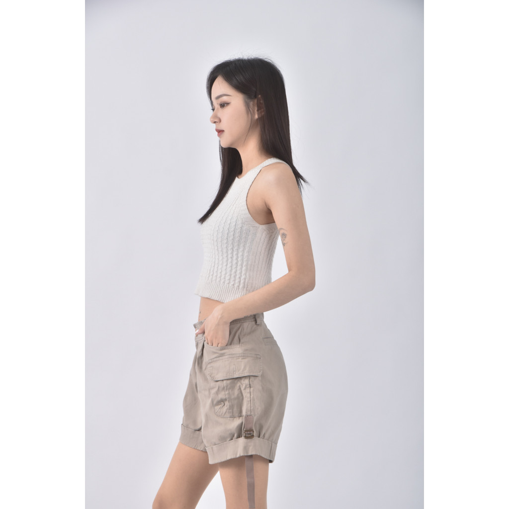 (XL) ef de工裝棕色短褲二手衣, , large