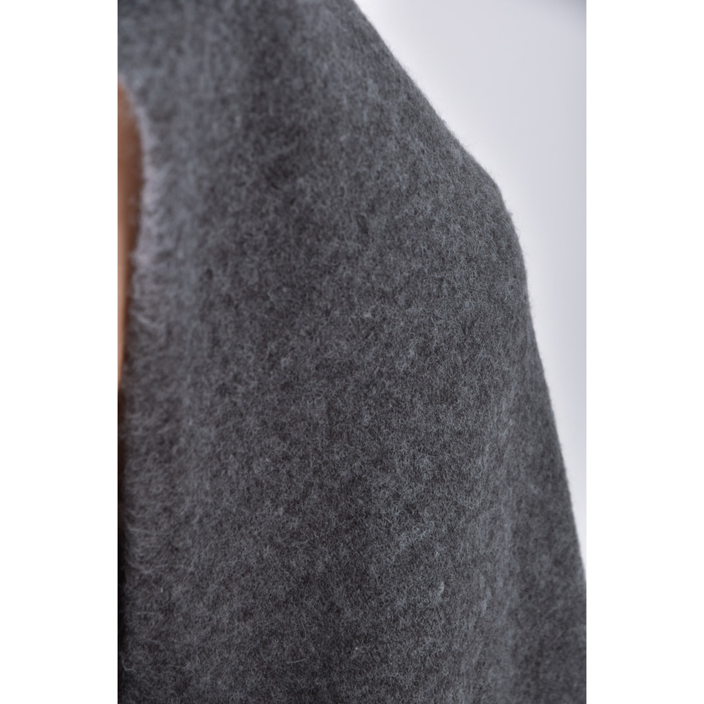 (F) 質感V領灰色上衣二手衣, , large