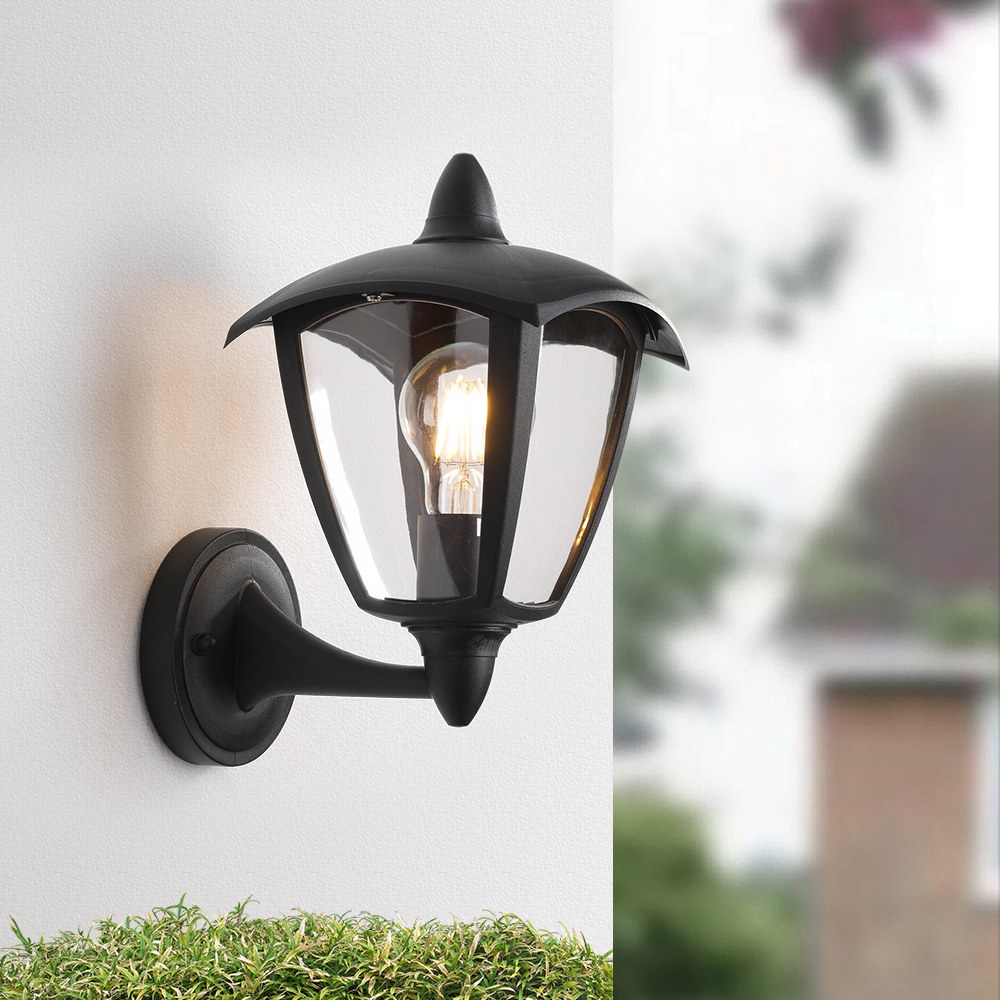 【卡米達】E27戶外庭園壁燈(CA1011WBK), , large