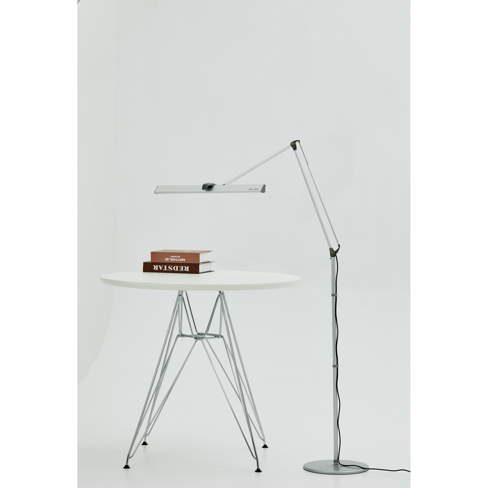 CHECK Swing Arm Led Floor-standing Lamp, 3-step dimming, , large