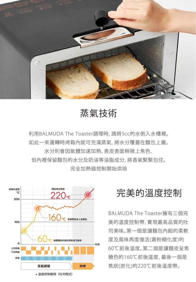 百慕達 BALMUDA The Toaster K05C 蒸氣烤麵包機 公司貨, , large