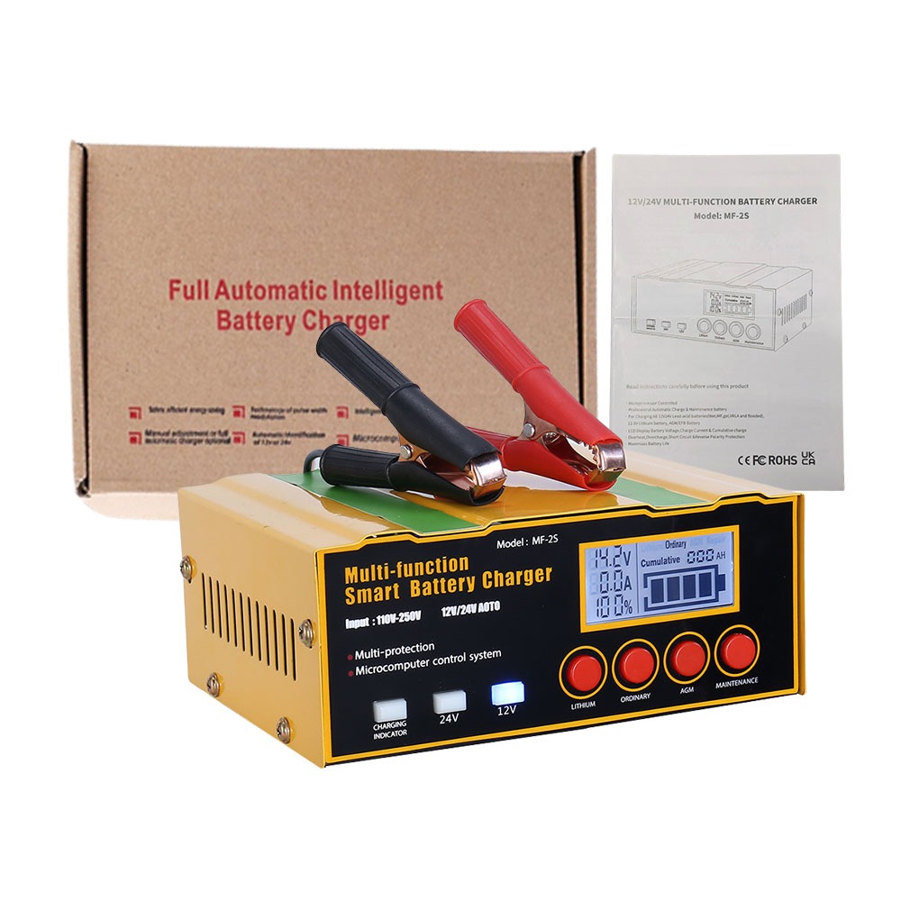 12/24V高階四模式電瓶充電器, , large
