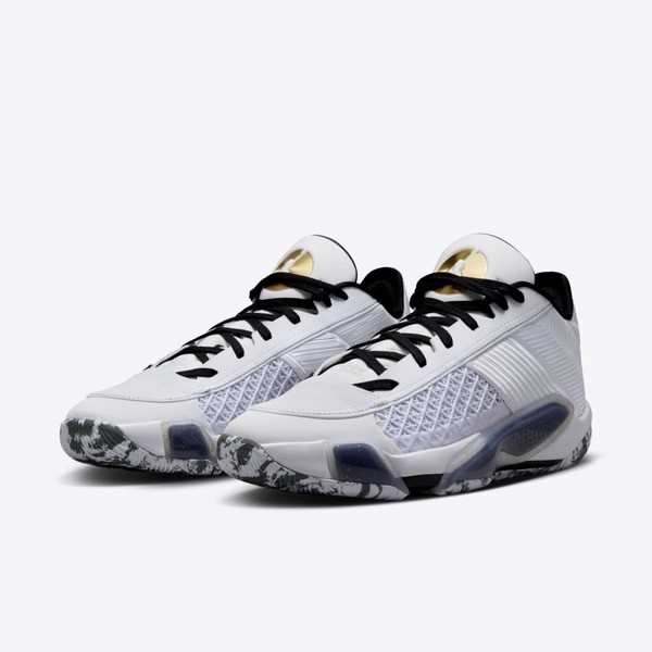 [Kixpress] Nike Air Jordan XXXVIII Low PF 男 籃球鞋 喬丹 緩震 白 黑 [FD2325-107], , large