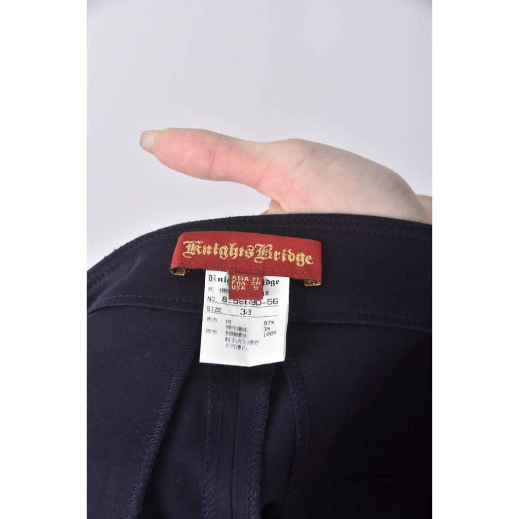 (2XL) knights bridge棉質排扣藍色短褲二手衣, , large