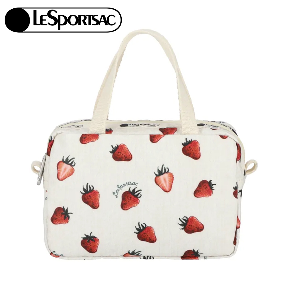 |快速出貨|Lesportsac Micro Bag 輕便小手提包 便當袋 送禮推薦-莓果輕舞, , large