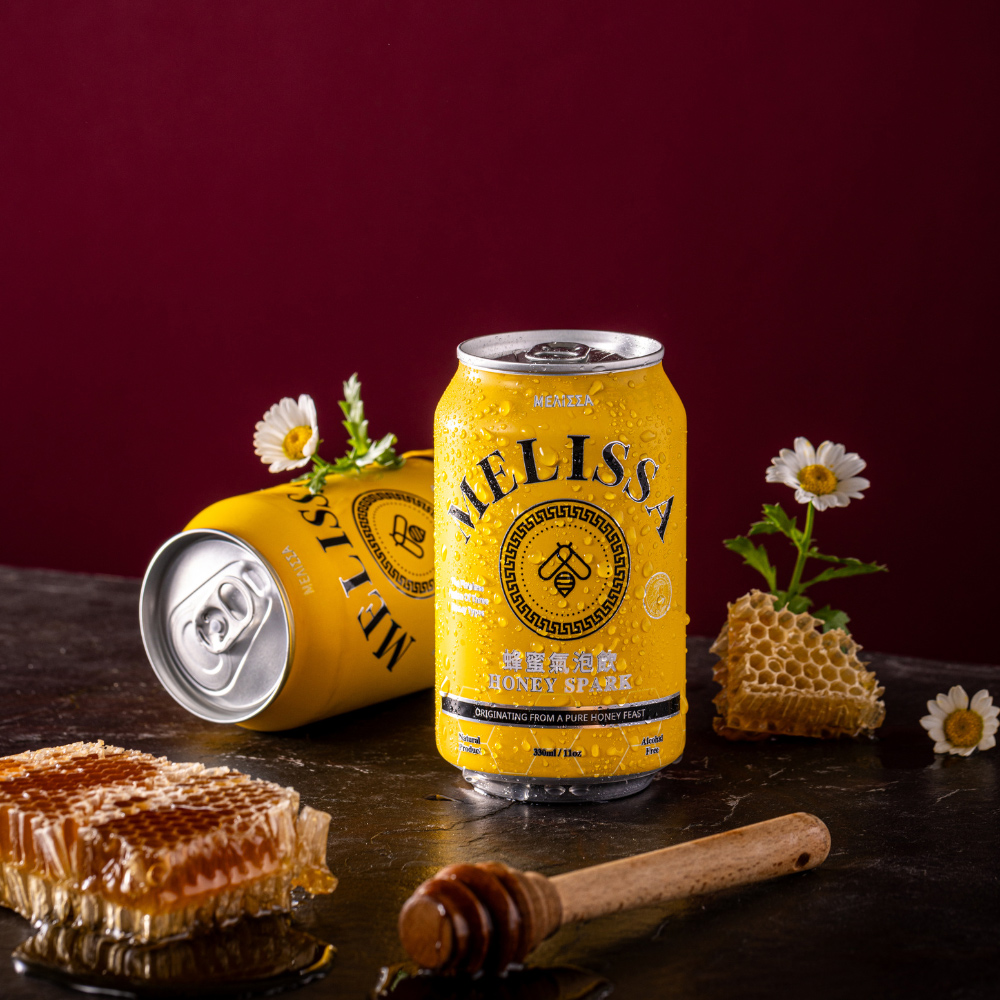 【Melissa】蜂蜜氣泡飲330ml 12入(6入裝X2盒）, , large