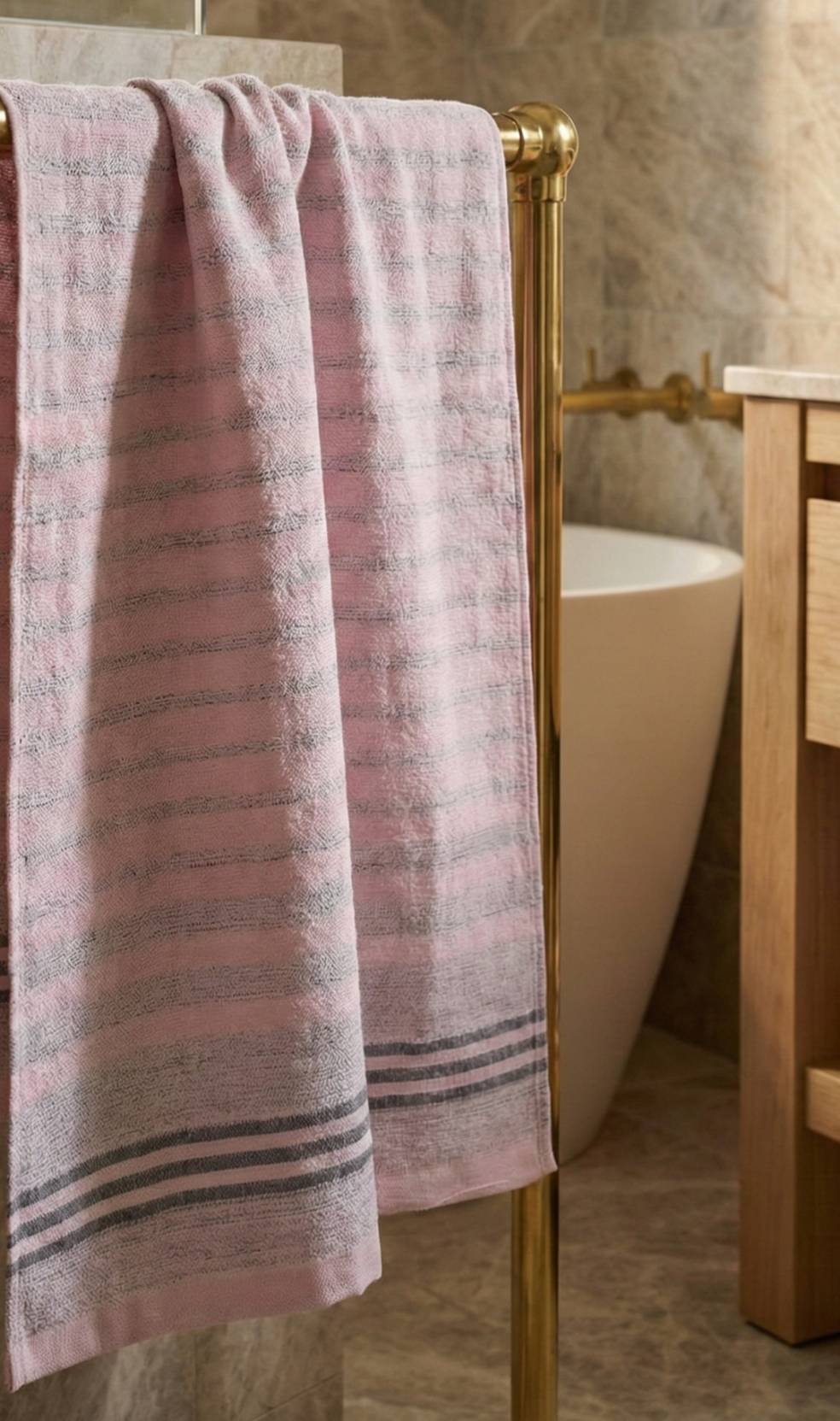 [凱美棉業]MIT台灣製 二包6入吸濕柔膚鳳梨紗條紋毛巾, , large