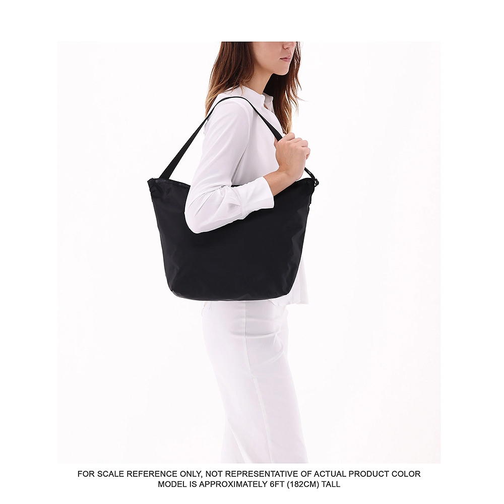Lesportsac Deluxe Easy Carry Tote 兩用托特包/ 永恆黑, , large
