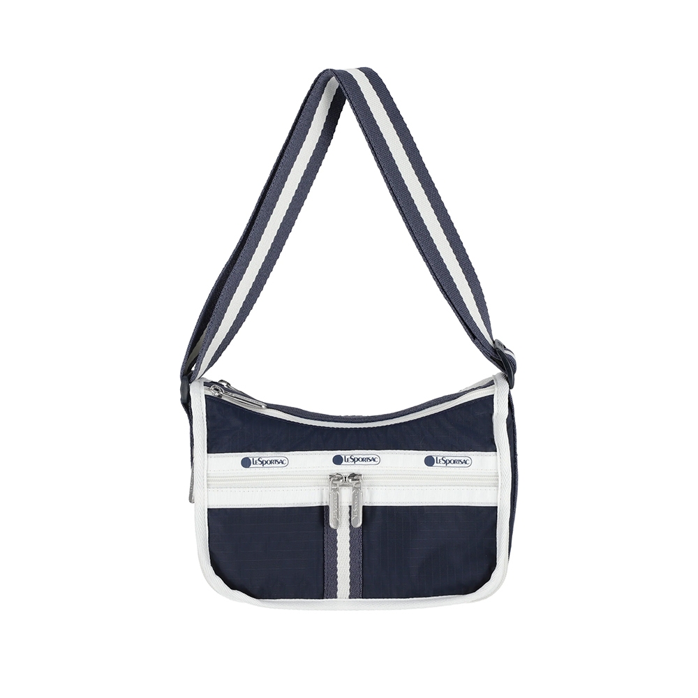 Lesportsac Small Everyday Bag 小型斜背包 送禮推薦-滾邊深海藍, , large