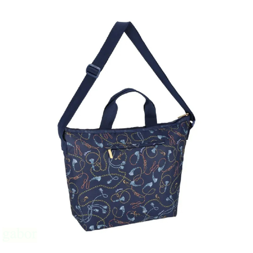 Lesportsac Deluxe Easy Carry Tote 兩用托特包 -湛藍海鍊, , large