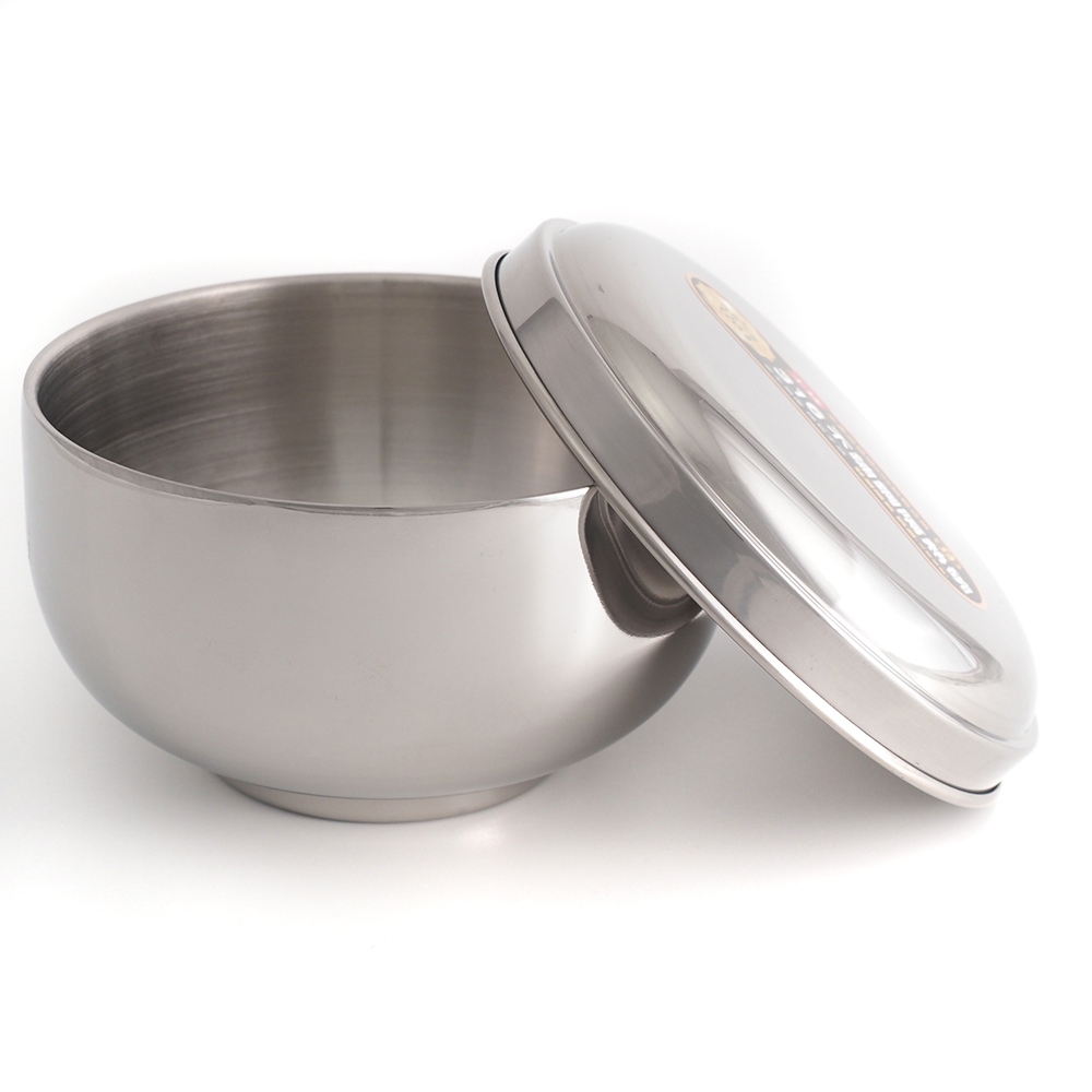 王樣316不鏽鋼隔熱碗(附蓋)-16cm-2組, , large