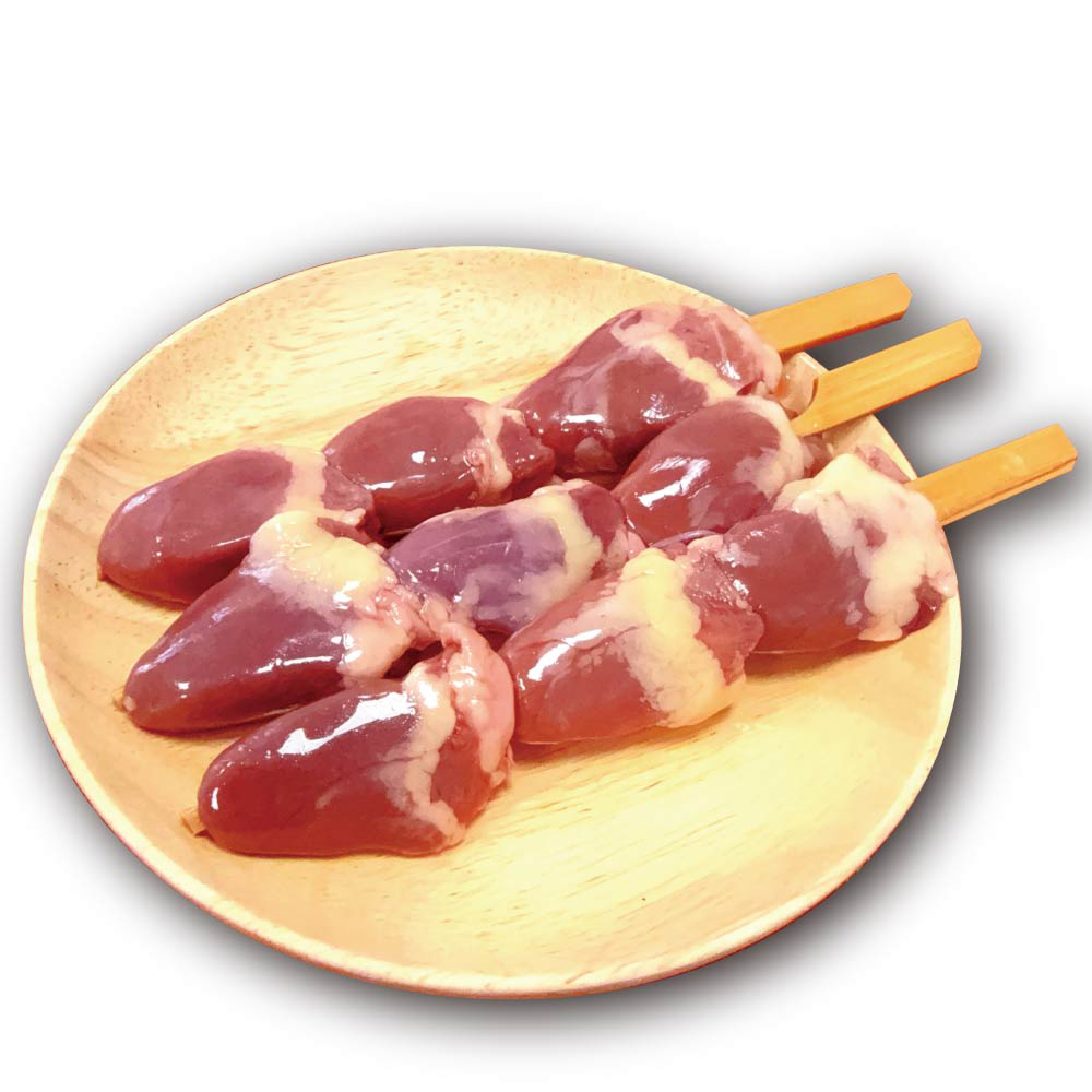 約克街肉舖 醬燒雞心串30串(40g+-10%/串/3串1包), , large