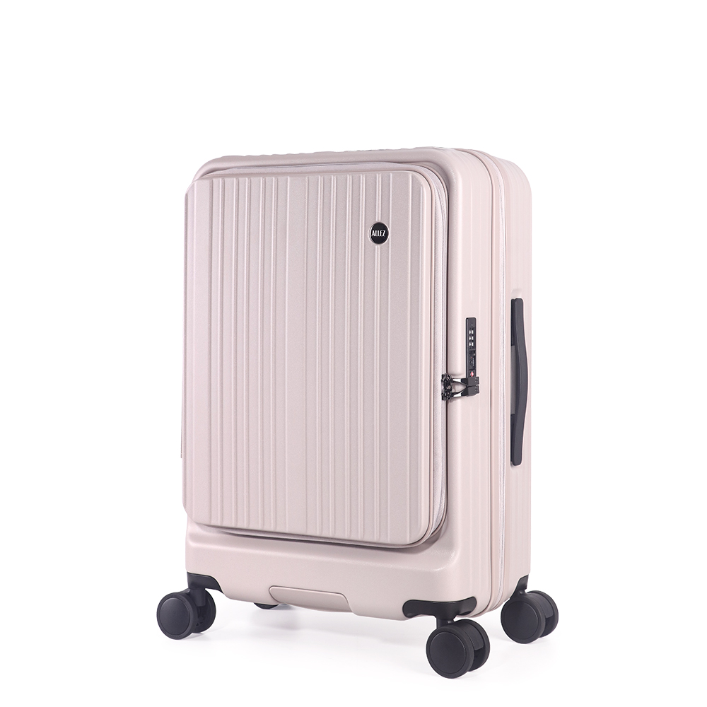 【ALLEZ 奧莉薇閣】掀旅箱II 25吋 前開式行李箱 煞車輪 旅行箱, , large