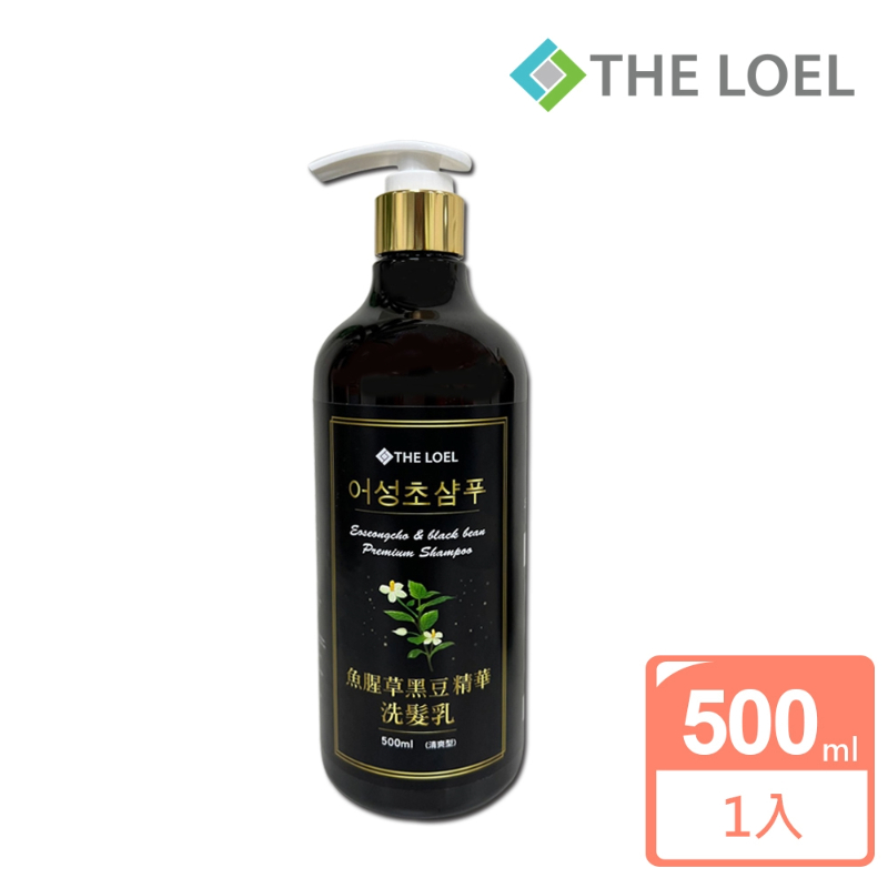 THE LOEL Eoseongcho & Black Bean Premium Shampoo 500ml, , large