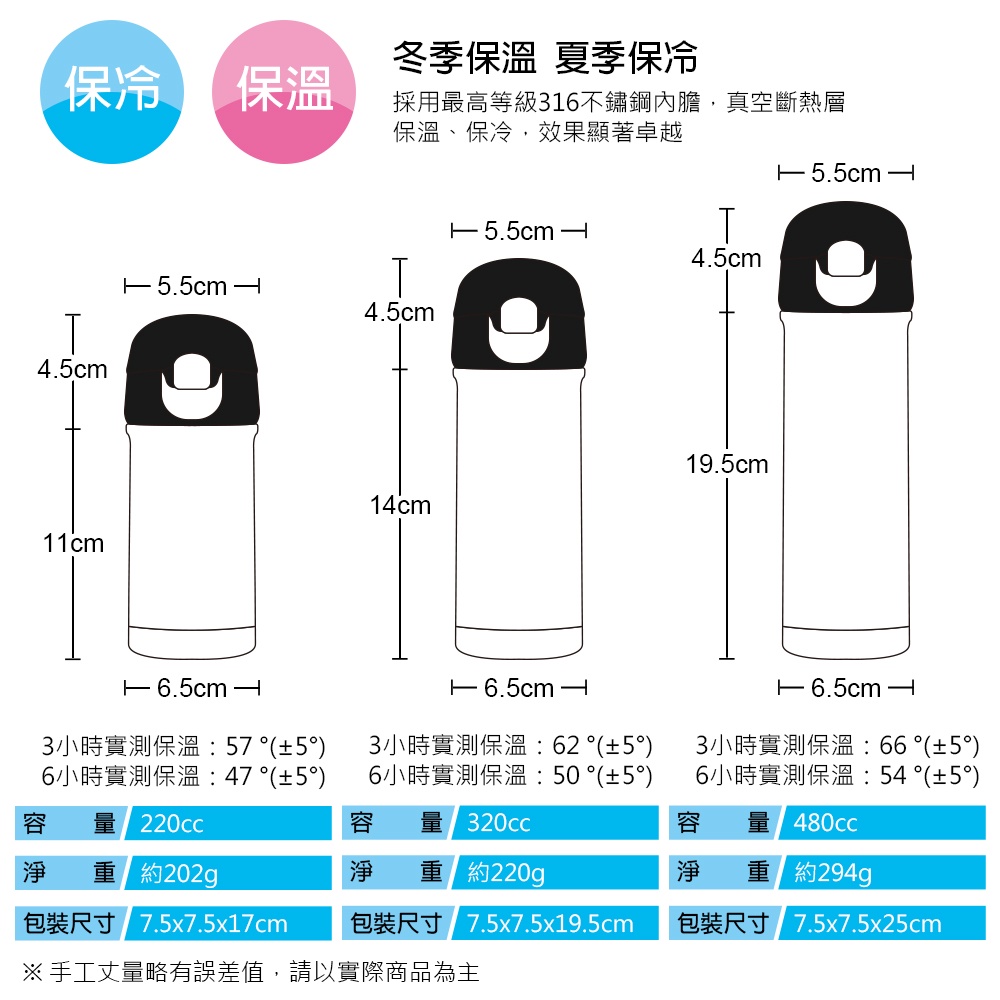 CLARE 可蕾爾 絢彩316不鏽鋼真空彈跳杯保溫杯 220cc酒紅-Leidea樂德兒, , large