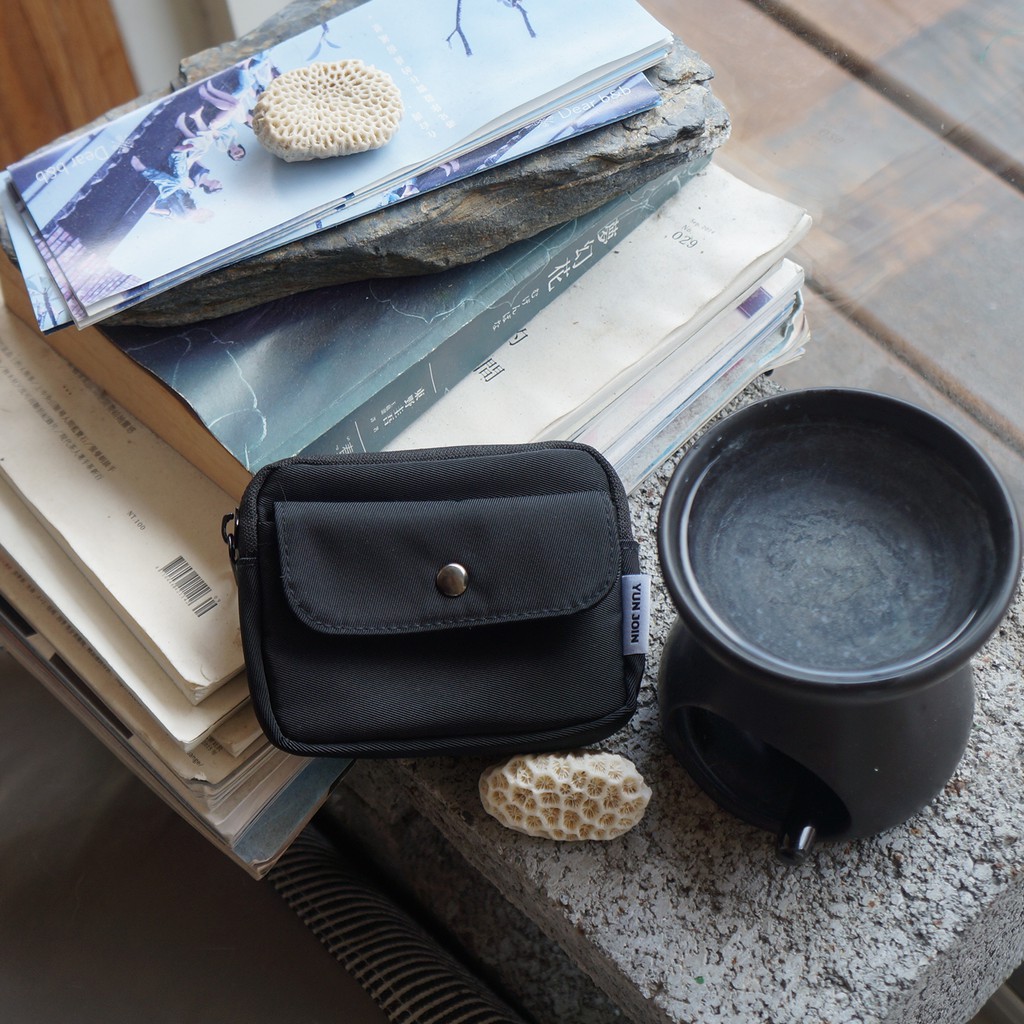 【YUN JOIN】TWILL-Fashionable coin purse, , large