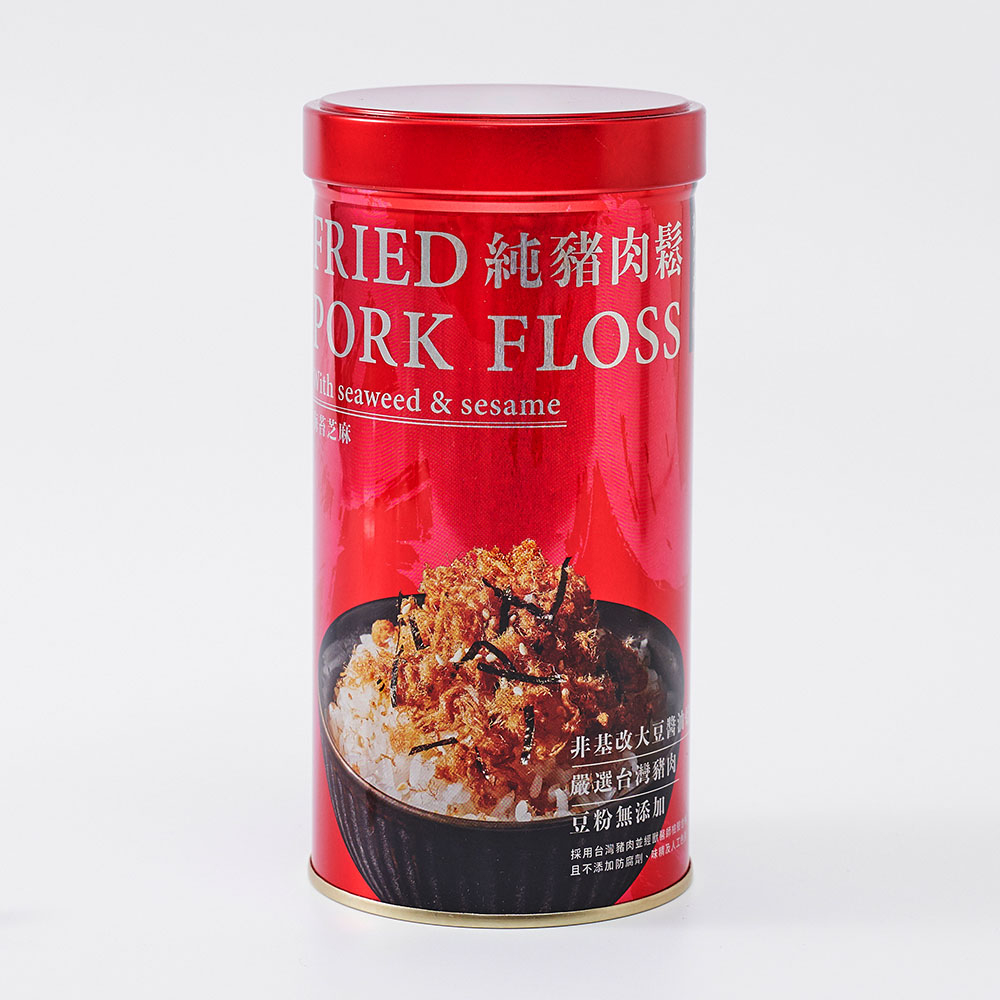 [ 媽媽的廚房 ] 純豬肉鬆 (海苔芝麻口味) 150克 / 罐, , large