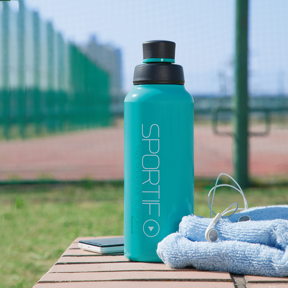 【日本孔雀Peacock】運動暢快直飲不鏽鋼保溫杯800ML-掛勾孔設計(旋蓋直飲口)-任選色, , large