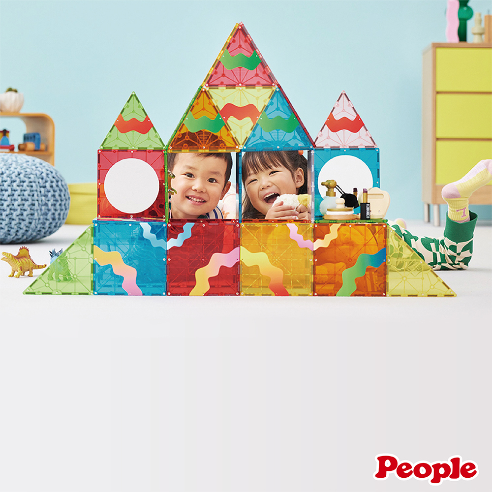 【唯可】People 益智磁性積木-LARGE大尺寸組合, , large