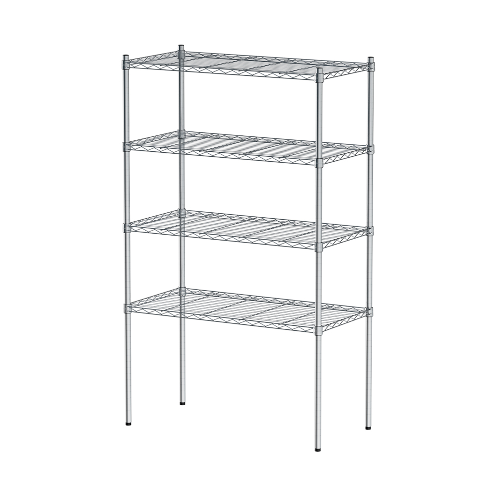 【Y HOUSE】90x45x150公分 輕型四層鐵架 鐵力士架 層架-電鍍, , large