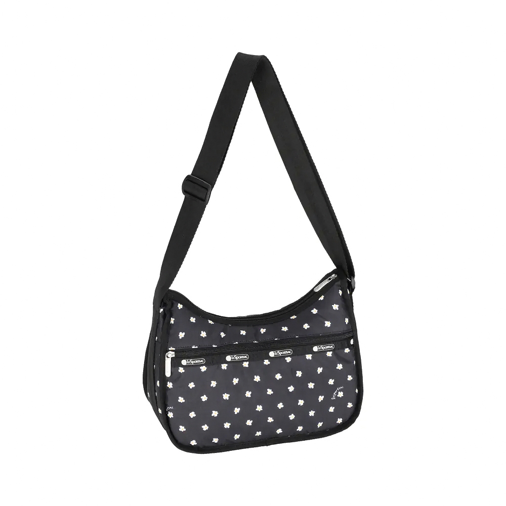 Lesportsac Classic Hobo 經典斜背包/ 俏皮小雛菊, , large