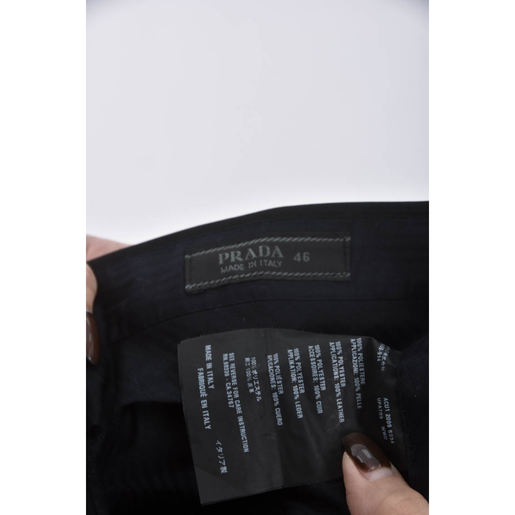 (2XL) prada黑色長褲二手衣, , large
