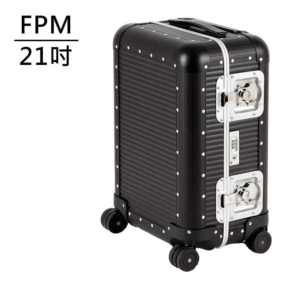 FPM BANK Caviar Black系列 21吋登機箱 松露黑 -平輸品(A1555M15915), , large